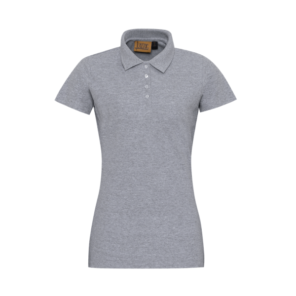 Oxford Gray Dry Fit Polo Shirt For Women